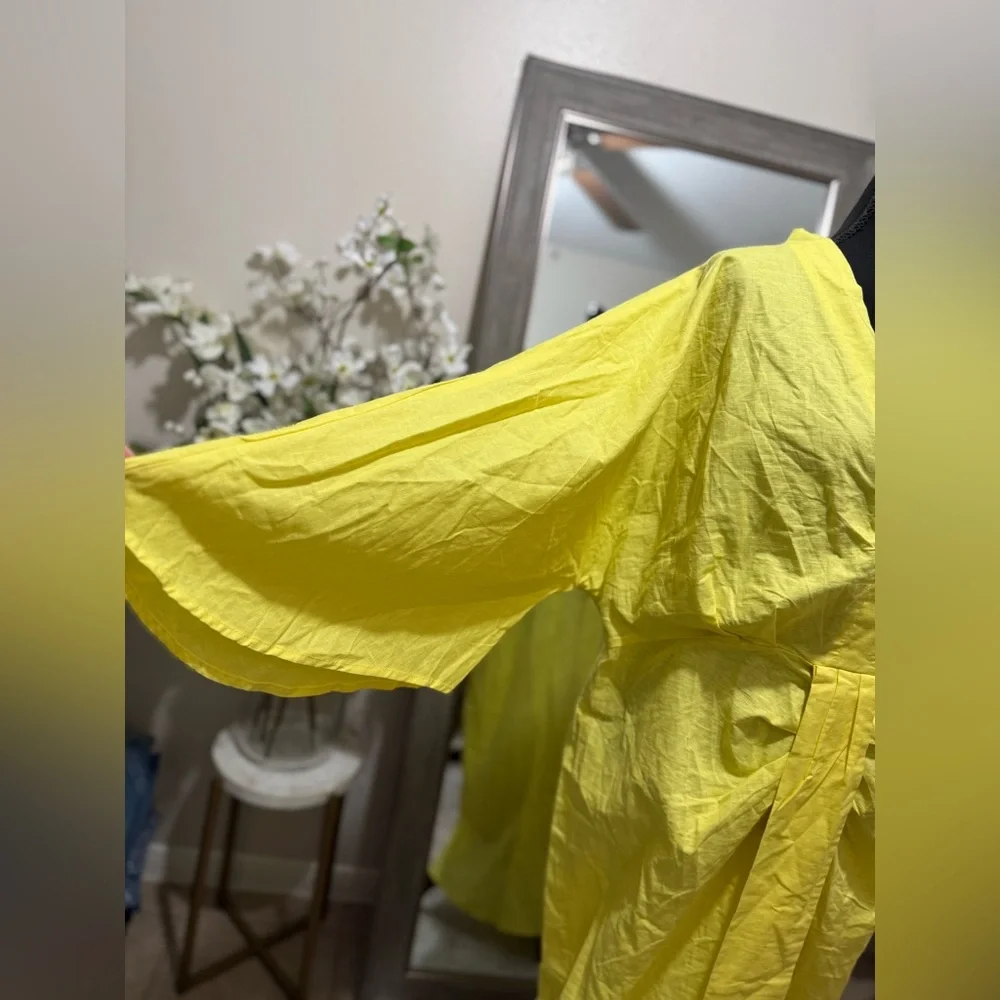 STYLEWE Yellow High Low Wrap Dress - Picture 5 of 10